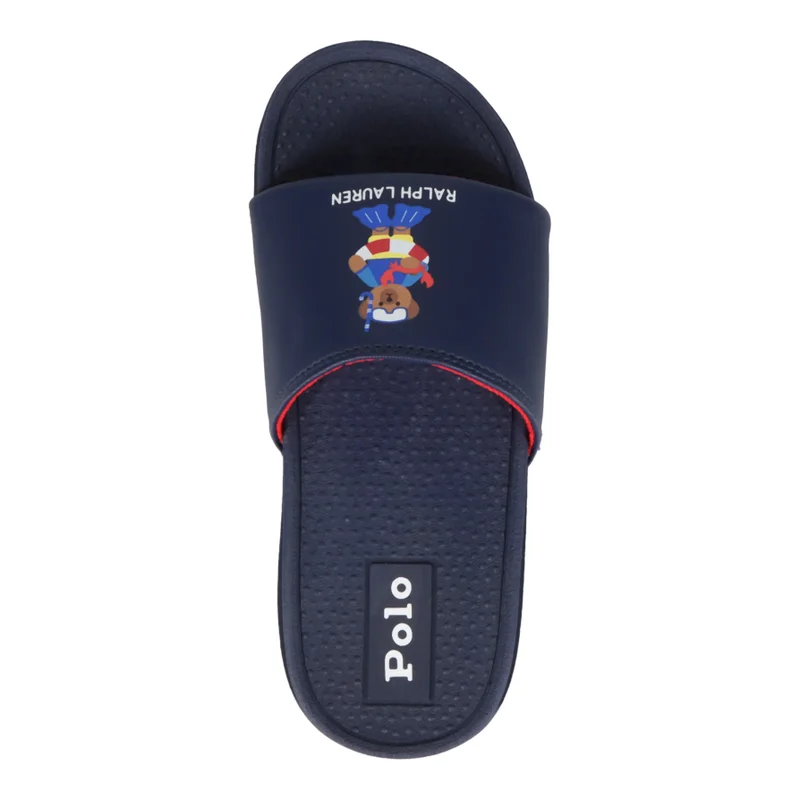 بولو رالف لورين Kids Logo Flip Flops