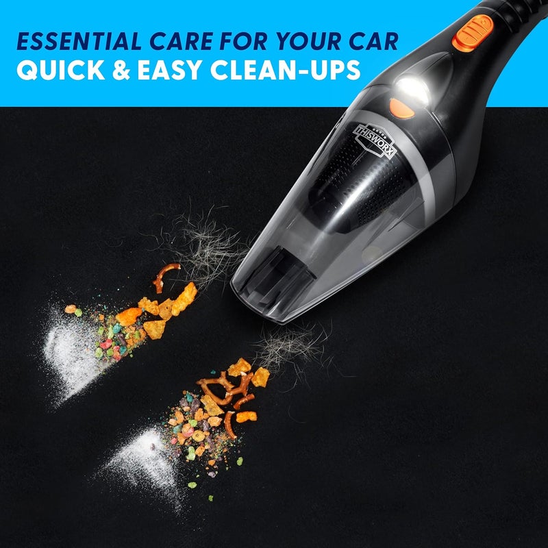 Power Practical ThisWorx Car Vacuum Cleaner 2.0, Portable Handheld Mini Vacuums Cleaner W/ 16ft Cord, LED Light, Bag, & Attachments- Small Vac for RV, Boats, Travel, Car Accessories, Lightweight - Image 2