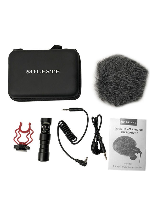 NIBEMINENT MZ1 Condenser Cardioid Microphone V9528_P Black - Image 3