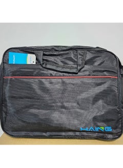 Haing laptop bag haing 15.6 black with back belt smart design  - Image 4