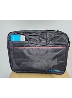 Haing laptop bag haing 15.6 black with back belt smart design  - Image 3