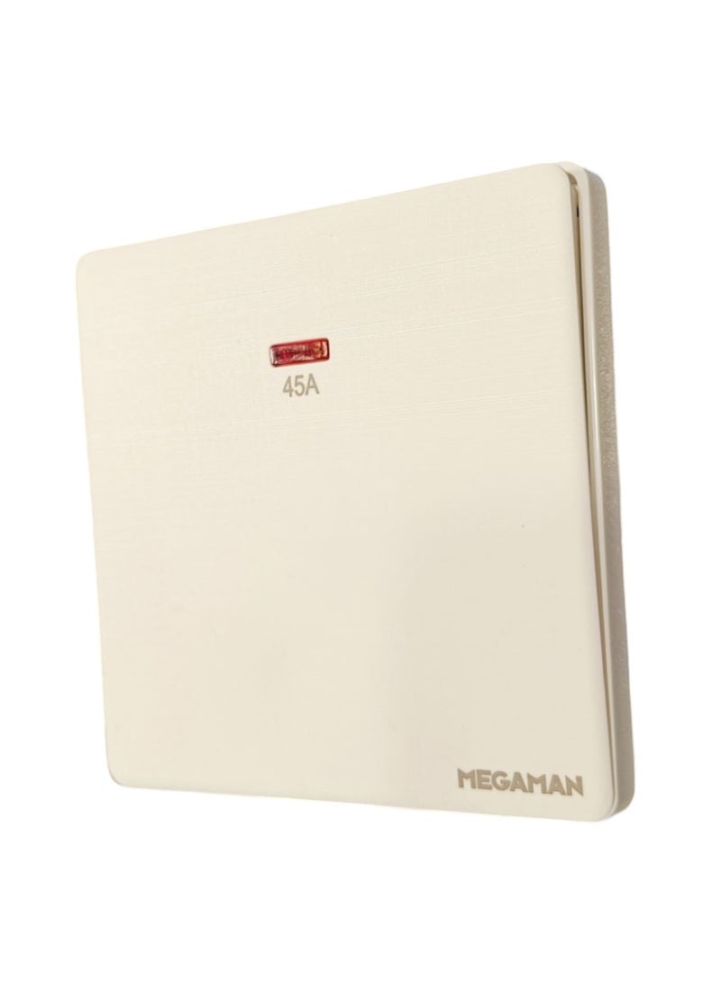 Megaman Switch Neon 1Gang 1Way 45Amp  -White - Image 2