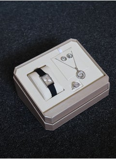 amazing set watch and jewelry with beautiful box for women