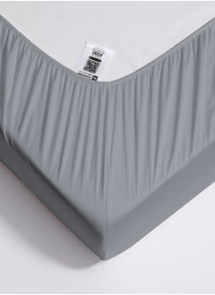 Master Home Textile King 100% Rayon Of Bamboo Cooling Fitted Sheet, Fitted Sheet With Elastic 200x200+35 cm, Breathable Silky Soft, King Size 3 Pieces  - Image 4