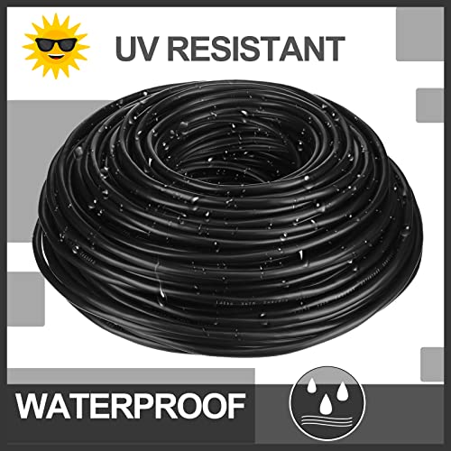 Hoolerry Solid Sprinkler System Wire 18 Gauge Irrigation Wire with UV Resistant PVC Jacket Sprinkler Cable for Underground Irrigation Field Central Control System 30v Ul Listed(18/10, 100 Ft) - Image 4