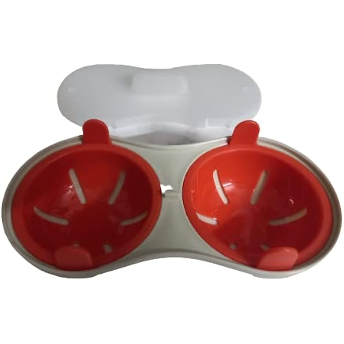 MISBAH Double Egg Poacher  Random Color - Image 1