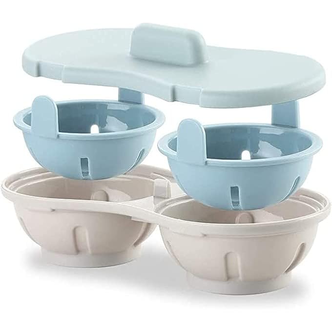 MISBAH Double Egg Poacher  Random Color - Image 5