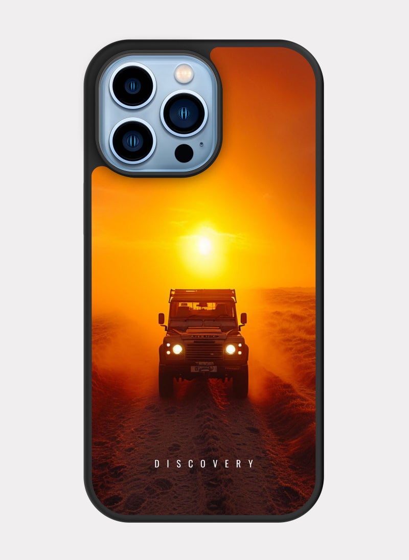 بكسلات كفر ايفون 13 برو ماكس لاند روفر برتقالي - Image 1