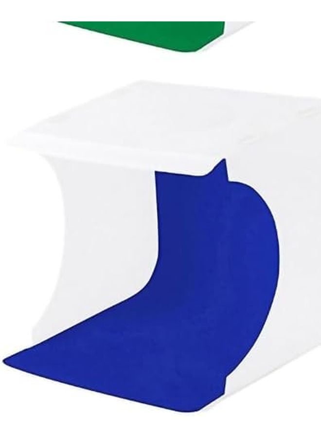 Mini Photo Studio Light Box 20cm Adjustable Brightness PVC With 3 Color LED Lights - Image 3