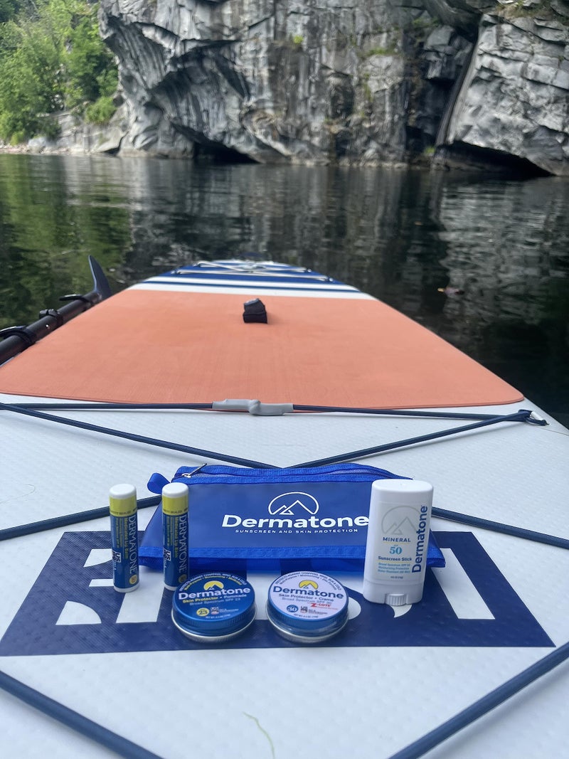 Dermatone Outdoor Protection Gift Pack | Contains 4 of our Sunscreen, Skin Protection Products | Classic Tin, Z-Cote, Mineral Sunscreen Stick & 2 Medicated Lip Balms - Image 4