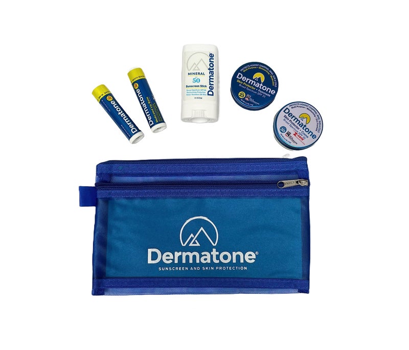 Dermatone Outdoor Protection Gift Pack | Contains 4 of our Sunscreen, Skin Protection Products | Classic Tin, Z-Cote, Mineral Sunscreen Stick & 2 Medicated Lip Balms - Image 5