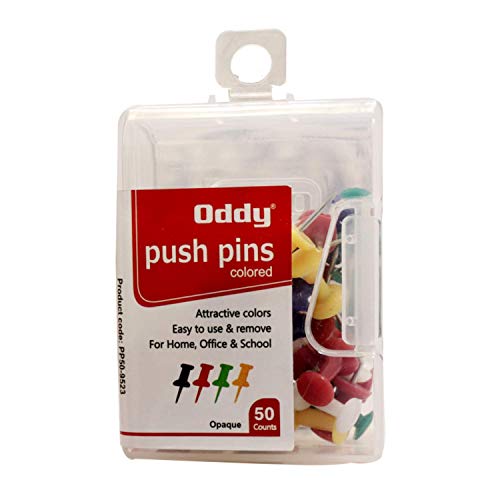 Oddy Push Pins Damroo Shape - PP50-9523 - Set of 50 Dibbi - Image 4