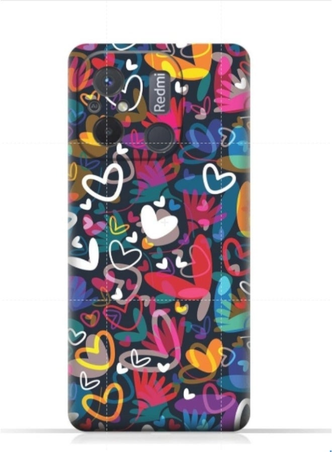 إيه إم سي ديزاين غطاء حماية بطبعة هاتف شاومى ريدمي 12C