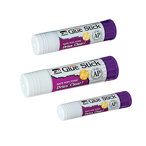 Charles Leonard Glue Sticks, AP Certified Non-Toxic, 0.28 Ounce, White, 30-Pack (95123) - Image 2