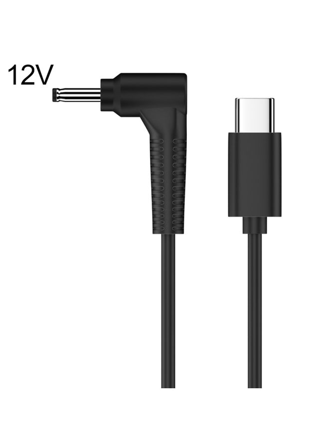 12V 3.0 x 1.1mm DC Power to Type-C Adapter Cable