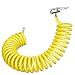 LUMITECO Extension Recoil Air Hose Adapter Locking Tire Chuck with Flexible PU Replacement Hose and Standard Tire Valve Fine Thread for Quick Connect Tire Inflator Pump Hose Nozzle for Lock On Connection - Image 2