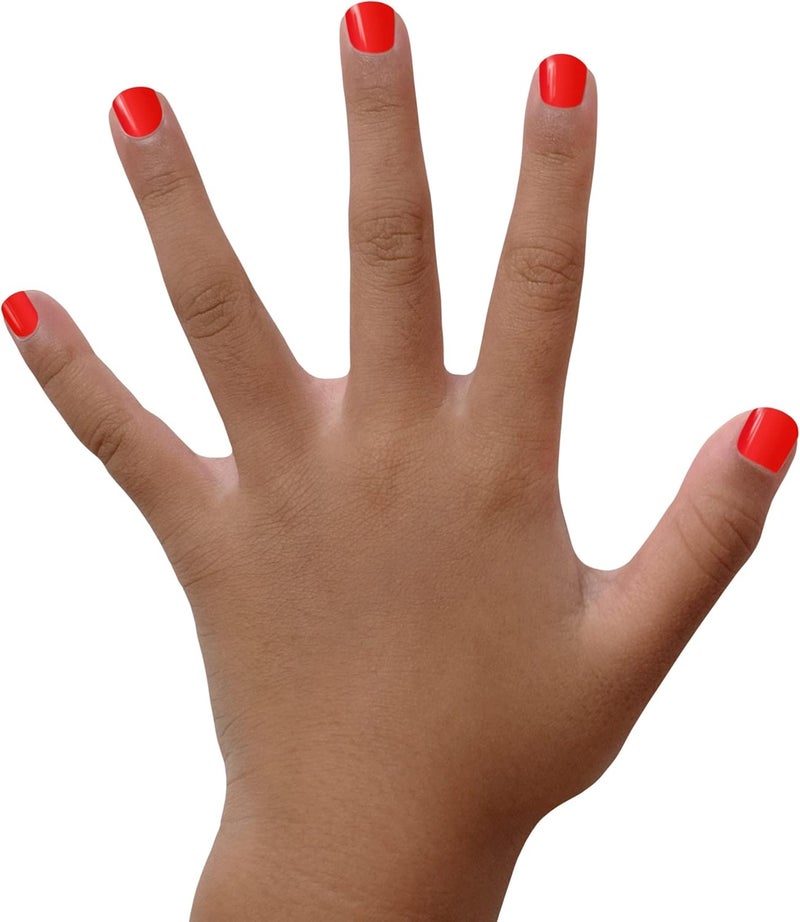Piggy Paint Non-Toxic Girls Nail Polish - Sometimes Sweet (Bright Red Matte) - Safe, Cruelty-free, Vegan & Low Odor for Kids - Image 4