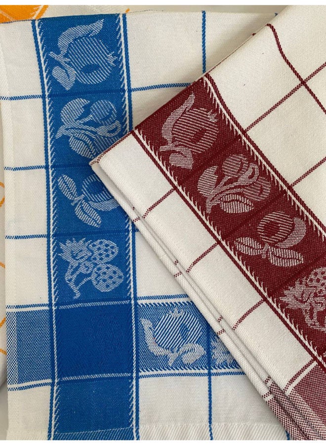 توالا منشفة المطبخ من قطعة واحدة 50*70 سم -احمر - Image 4