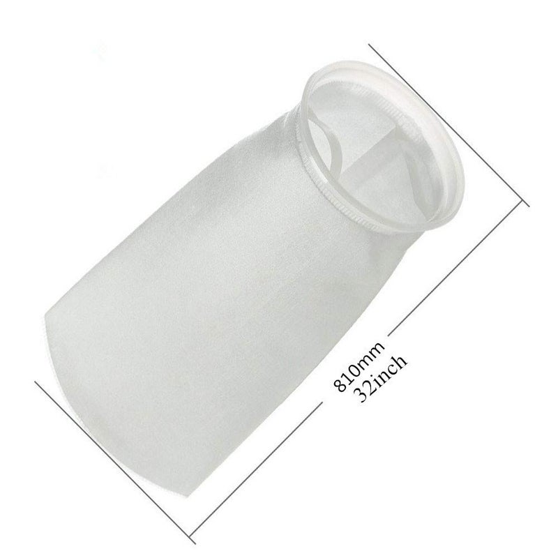 Honritone 7 Inch Ring by 32 Inch Long Filter Sock Bags 150 Micron - Industry Water Liquid Filter Bag -1Pack - Image 4