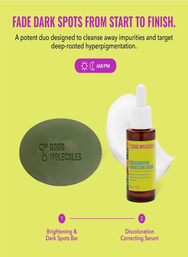 Good Molecules Brightening Skincare Set, Discoloration Serum & Body Duo - Image 2