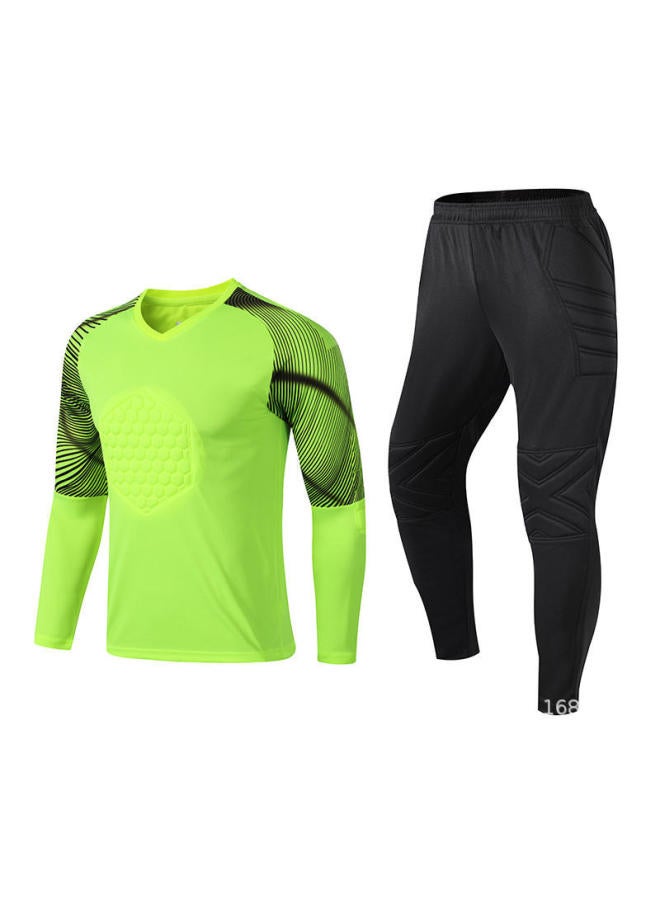 Fluorescent Green Suit Football Jersey - Image 1