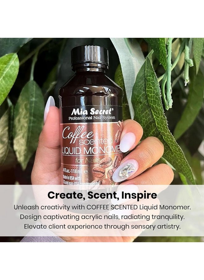 MIA SECRET Mia Secret COFFEE SCENTED Liquid Monomer - Alternate Acrylic Nail Liquid for Acrylic Powder - EMA monomer - Scented Nail Monomer liquid - ema monomer acrylic nail liquid (8 oz.)  - Image 5