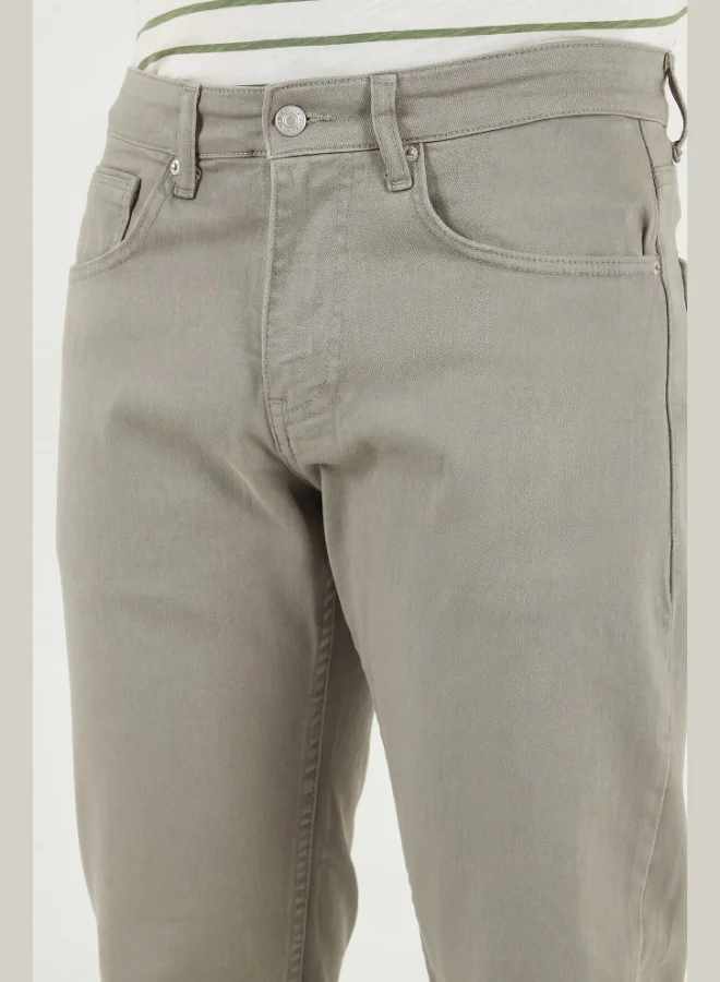 Buratti  Buratti Comfort Straight Leg Regular Waist Men's Jeans 4412C66TEXAS for Men | Best Price UAE