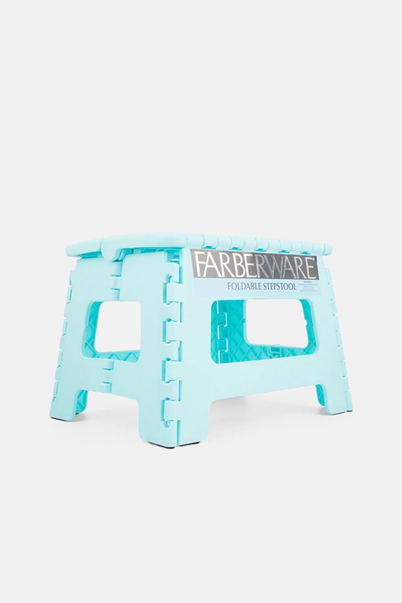 Farberware Foldable Stepstool, Turquoise - Image 4
