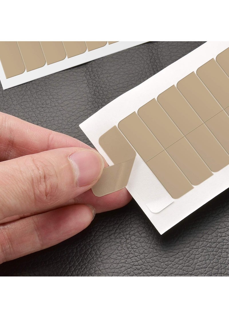 Zikra 180Pcs Hair Extension Tape Labels, Replacement Tape Adhesive Double Sided Extension Tape for Hair Extension Wig Supplies, (Nude Color, 4 x 0.8 cm) - Image 5