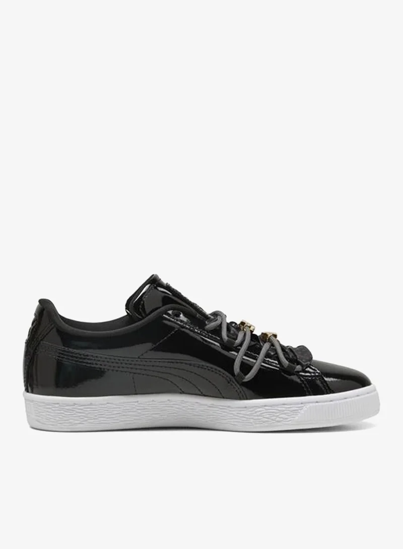 Suede Bloom Patent Sneakers Women