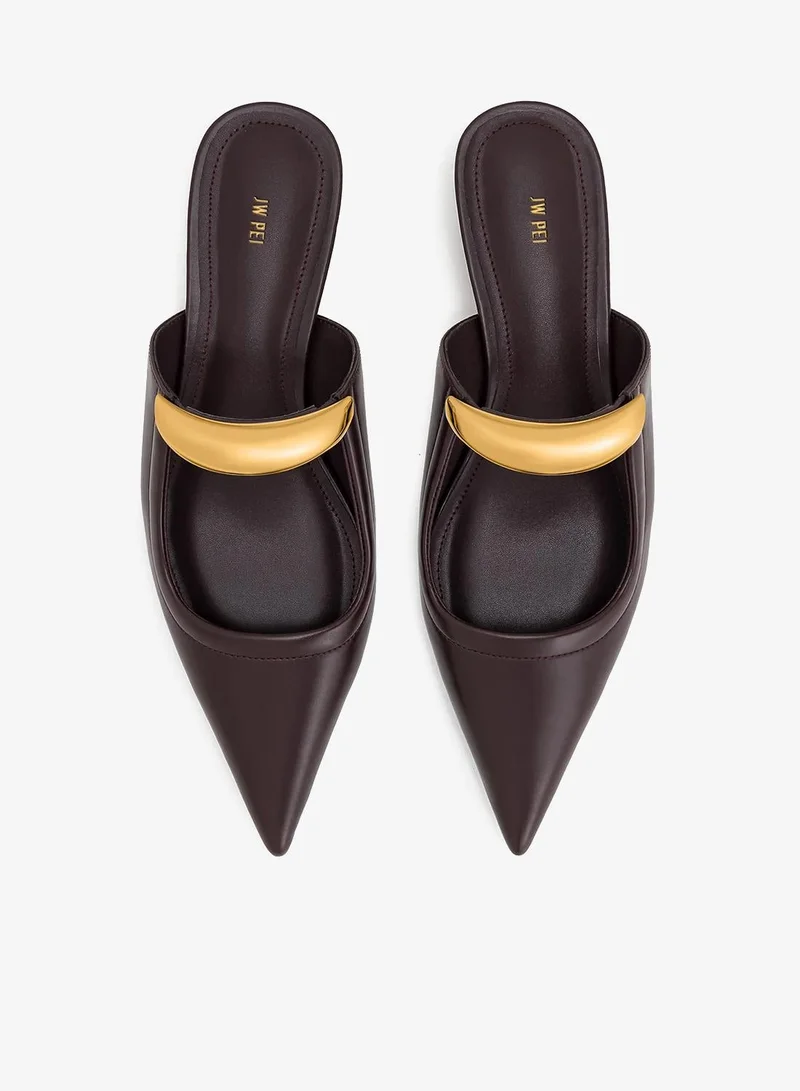 JW PEI  Helena Pierced Mules for Women | Best Price UAE