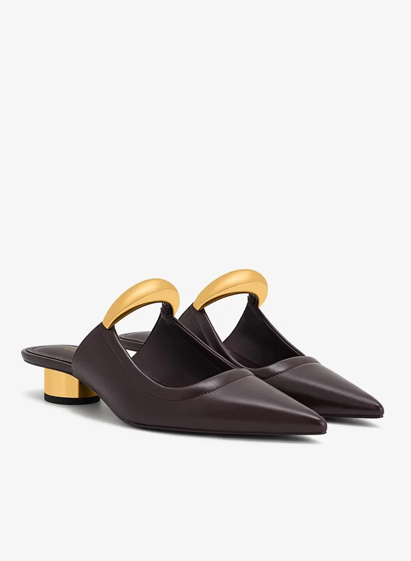 JW PEI  Helena Pierced Mules for Women | Best Price UAE