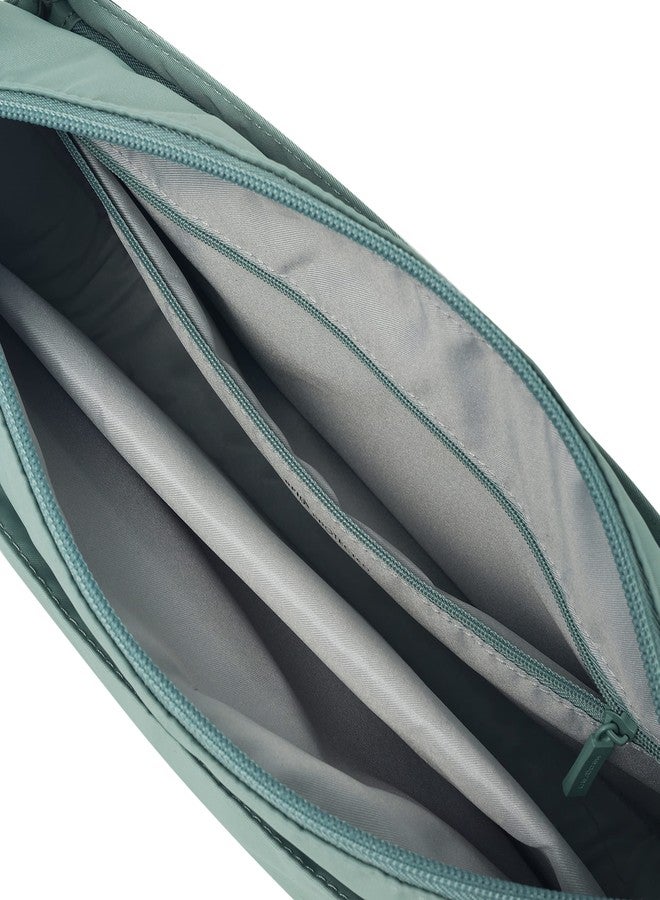 Hedgren Women's Eye M, Shoulder Bag, Tablet Pocket, RFID Blocking, One Size, Quilted Sage, One Size - Image 4