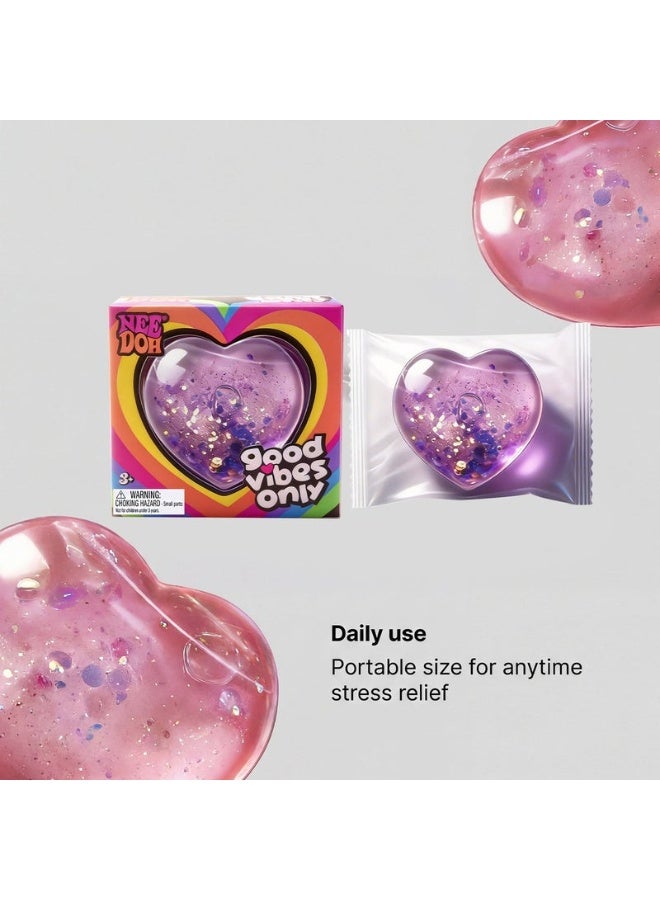 Needoh Heart Gummy Sensory Fidget Toy - Image 2
