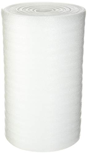 enKo Products enKo Foam Wrap Roll (1-Roll) 12" Wide x 600" Length (Inch) Foam Wrap Roll Cushioning Moving Supplies Protect Glasses, China, Dishes for Shipping Storing Packing with 20 Fragile Stickers Labels - Image 4