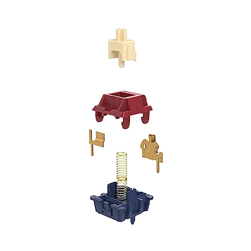 GATERON Quinn Keyboard Switches Tactile 59gf RGB 5 Pin Pre Lubed for MX Mechanical Gaming Keyboard 35PCS - Image 3