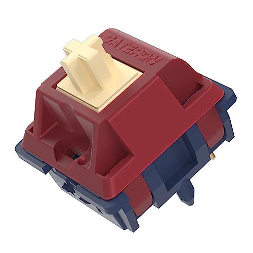 GATERON Quinn Keyboard Switches Tactile 59gf RGB 5 Pin Pre Lubed for MX Mechanical Gaming Keyboard 35PCS - Image 1