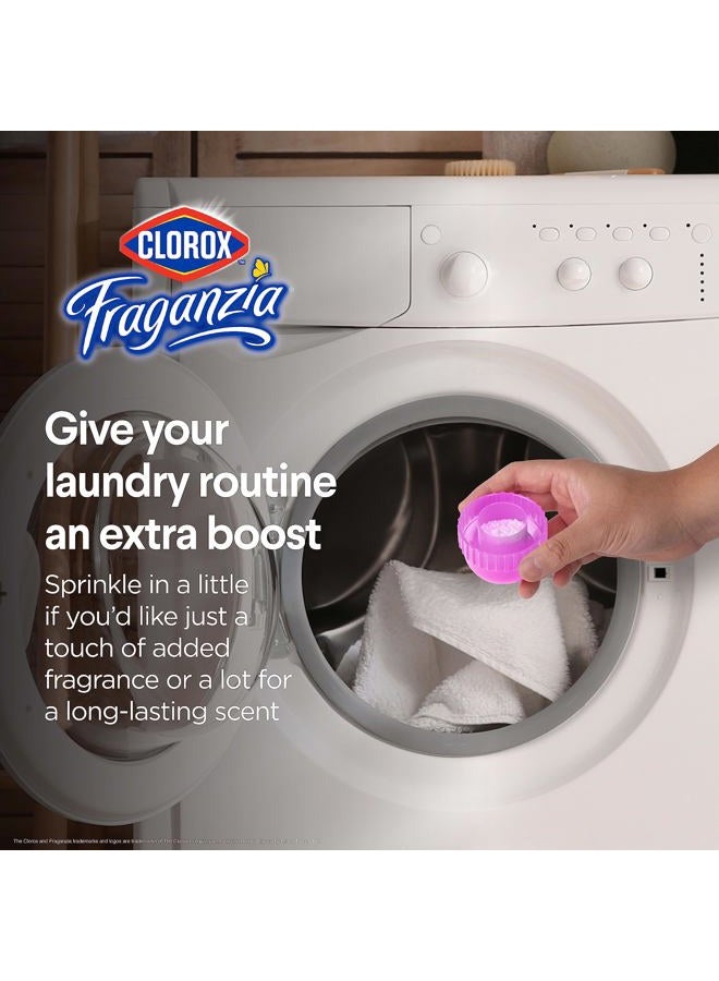 Clorox Fraganzia Laundry Scent Booster Crystals in Spring Scent - Scented In-Wash Freshener Beads for Fresh, Clean, Great Smelling Clothes and Linens, 18 Oz - 2 Pack - Image 3