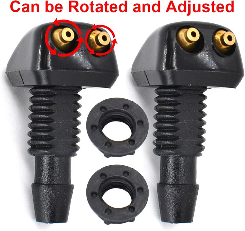 DEMULAX Universal Windshield Washer Nozzle Kit - Image 2