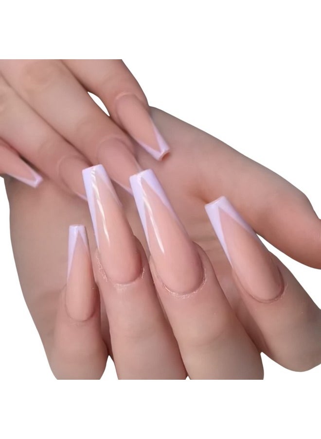 NABULOUS Coffin XL | Gel Nail Tips | NABulous Nails | Extra Long Soft Gel Nail Tips | Coffin Shaped | Full Cover & Pre-shaped | False Press On Nail Extensions | Nail Salons & DIY (Coffin XL)  - Image 5