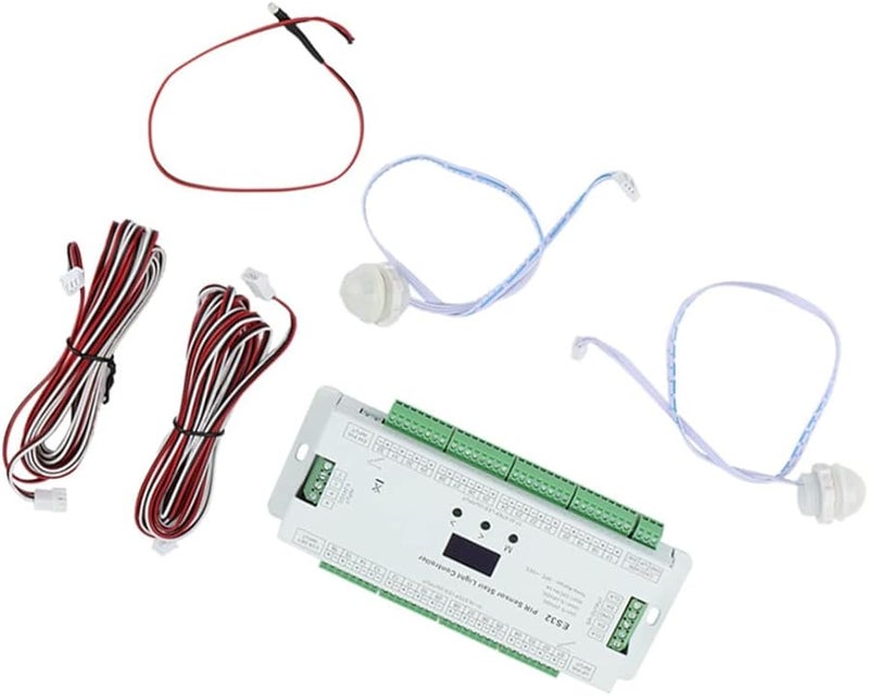 ES32 PIR Sensor Stair Light Controller 32CH Human Body Infrared Switch Single Color - Image 3