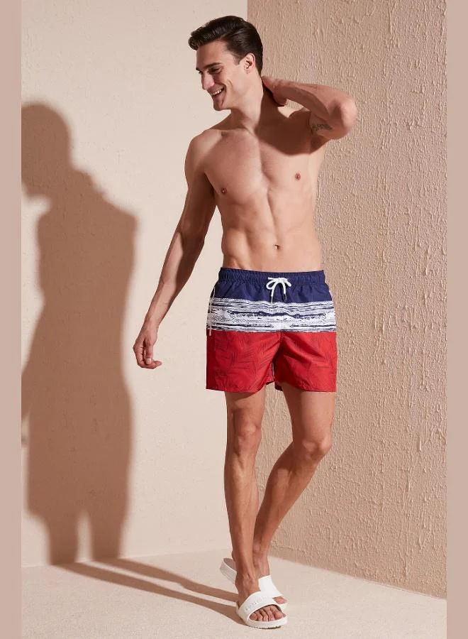 Buratti  Buratti Waist-Tied Swim Shorts with Pockets Swimsuit Short Men's SWIMSUIT SHORT 3800907 for Men | Best Price UAE