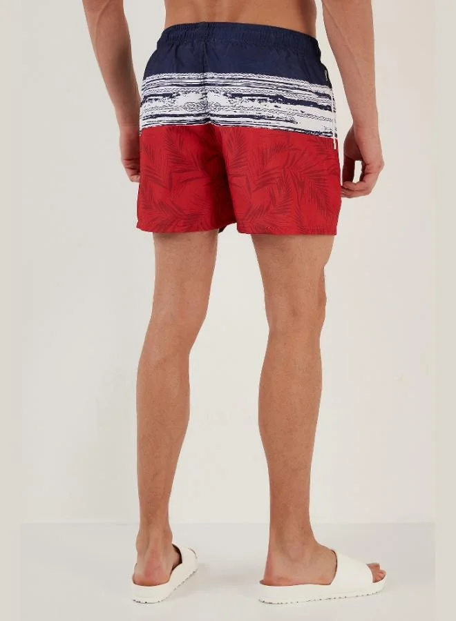 Buratti  Buratti Waist-Tied Swim Shorts with Pockets Swimsuit Short Men's SWIMSUIT SHORT 3800907 for Men | Best Price UAE