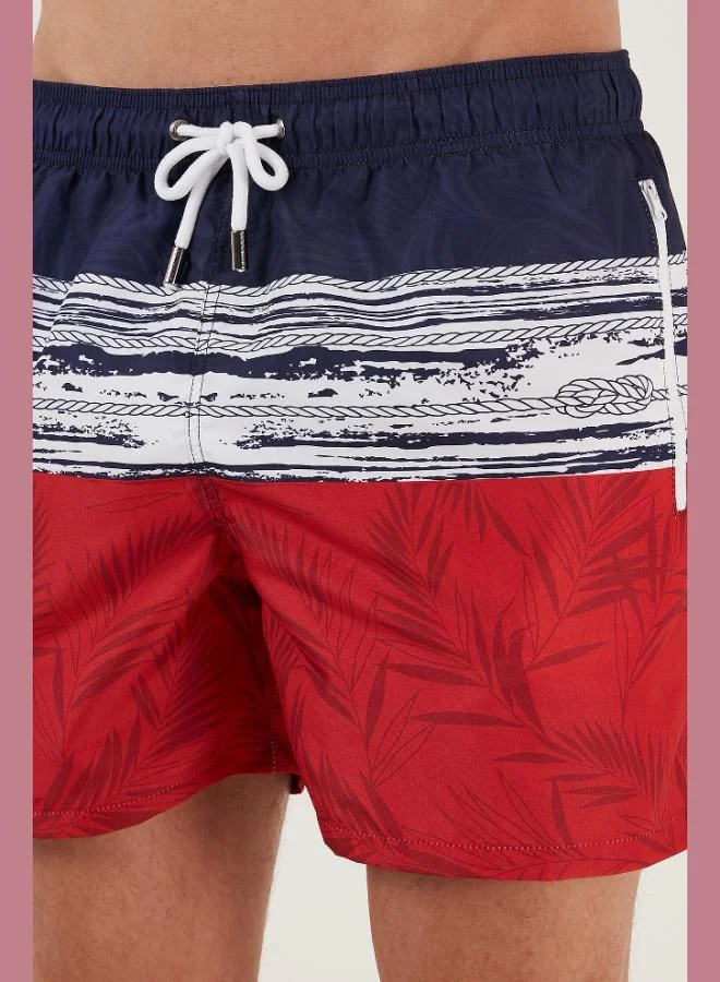 Buratti  Buratti Waist-Tied Swim Shorts with Pockets Swimsuit Short Men's SWIMSUIT SHORT 3800907 for Men | Best Price UAE