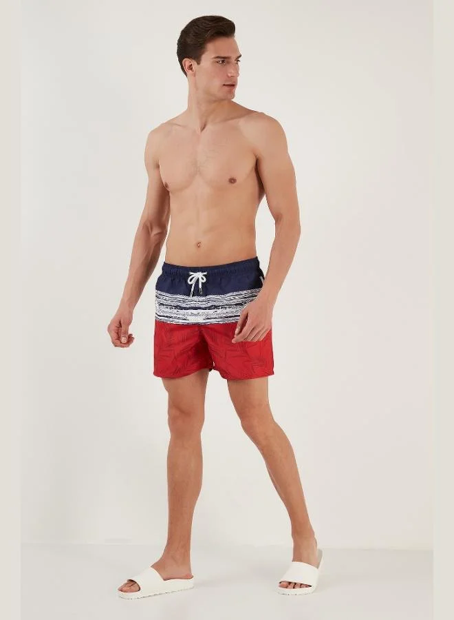 Buratti  Buratti Waist-Tied Swim Shorts with Pockets Swimsuit Short Men's SWIMSUIT SHORT 3800907 for Men | Best Price UAE