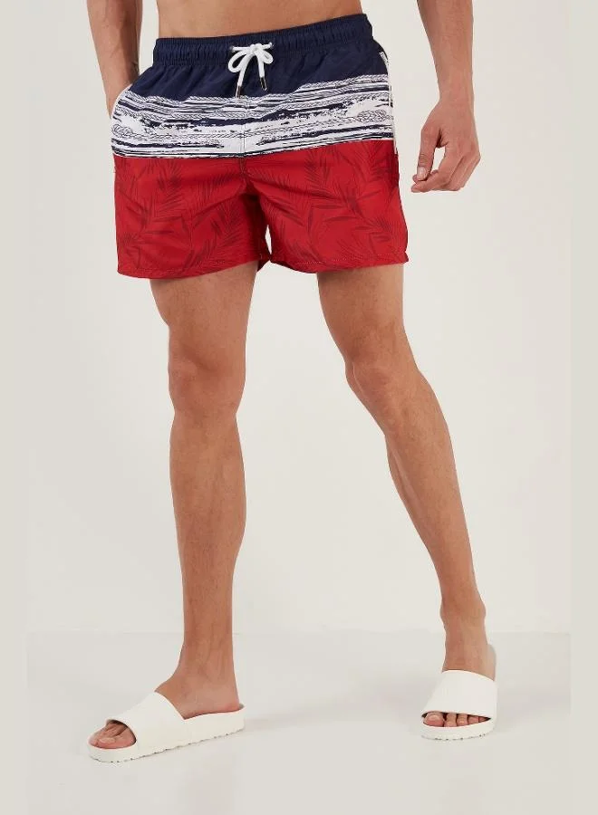 Buratti  Buratti Waist-Tied Swim Shorts with Pockets Swimsuit Short Men's SWIMSUIT SHORT 3800907 for Men | Best Price UAE