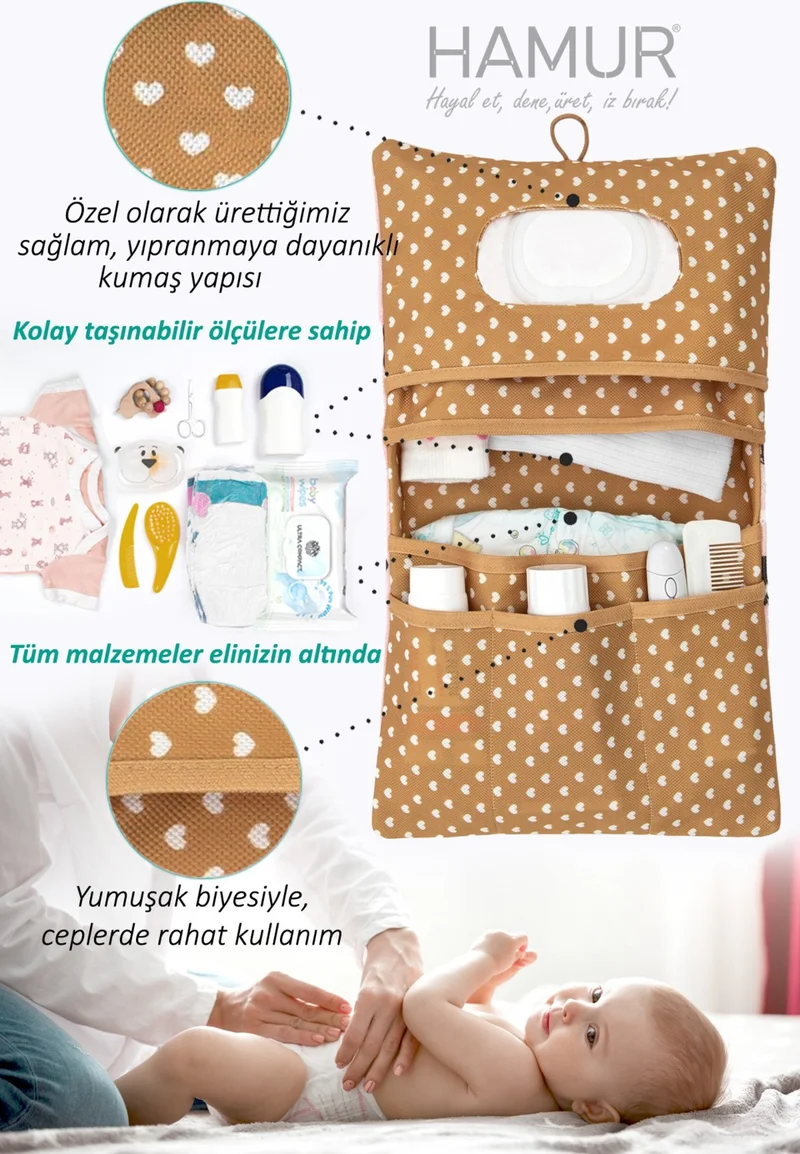 هامور Mother Baby Care Bag Newborn Diaper Changing Organizer Bag Organizer Swan