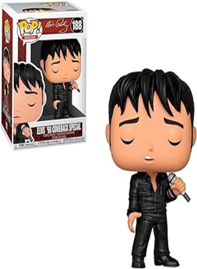 Funko Funko Pop! Rocks: Elvis - '68 Comeback Special Action Figure - 40140 