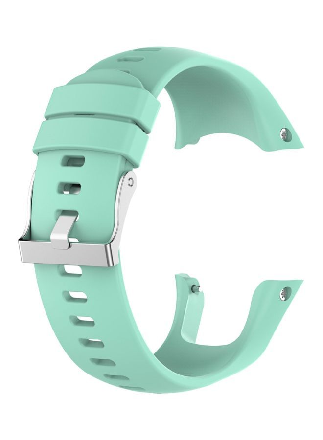 NIBEMINENT Replacement Wrist Strap For Suunto Trainer HR Mint Green  - Image 2
