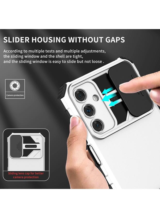 S-TOP Case For Samsung Galaxy A55 5G Stereoscopic Holder Sliding Camshield Phone Case - Image 5